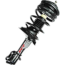 Front, Driver Side Fully Loaded Strut, Sedan, Exclude Electronic Adjustable Suspension, FCS OE Replacement