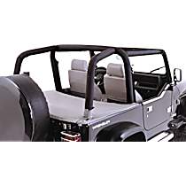 13612.15 Roll Bar Padding - Black Denim, Fabric, Direct Fit, 3-piece