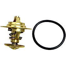Thermostat, 4 Cyl 2.5L, Includes Gasket/Seal, Temperature 188, Copper/Stainless Steel - 