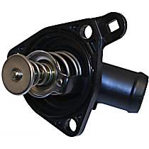 Thermostat, 2.0L, Includes Gasket/Seal, Temperature 174, Stainless Steel - 