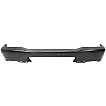 Front Bumper, Painted Black, Without Mounting Brackets