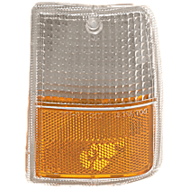 Passenger Side Halogen Corner Light, Without bulb(s)