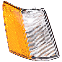 Passenger Side Halogen Corner Light, Without bulb(s)