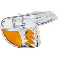 Passenger Side Halogen Corner Light, Without bulb(s)