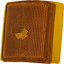 Front, Driver Side, Lower Side Marker, Without bulb(s), CAPA Certified