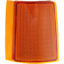 Front, Driver Side, Upper Reflector
