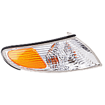 Passenger Side Halogen Corner Light, With bulb(s)