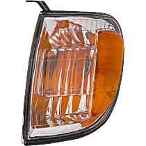 Front, Driver Side Turn Signal Light, With bulb(s), Regular/Access Cab, with Production Date Up to August 2004
