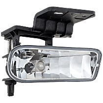 Front, Passenger Side Fog Light, with Bulb, Halogen, with Mounting Bracket, CAPA Certified