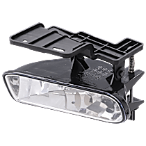 Front, Driver Side Fog Light, with Bulb, Halogen, with Mounting Bracket, CAPA Certified