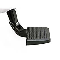 75315-01A Side Steps - Powdercoated Black, Aluminum, Rear Mount, Direct Fit, Sold individually