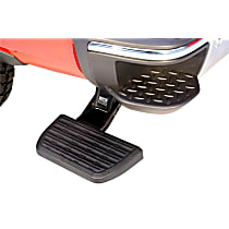 75323-01A Side Steps - Powdercoated Black, Aluminum, Rear Mount, Direct Fit, Sold individually
