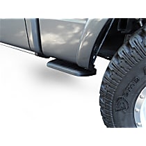 75413-01A Side Steps - Powdercoated Black, Aluminum, Side Mount, Direct Fit, Sold individually