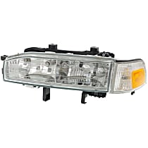 New Replacement Headlight Assembly LH FOR 1990-91 HONDA ACCORD