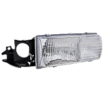 Passenger Side Headlight, with Bulb, Halogen, Clear Lens