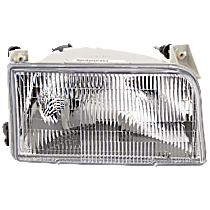 Passenger Side Halogen Headlight, With bulb(s), OE Replacement, CAPA Certified