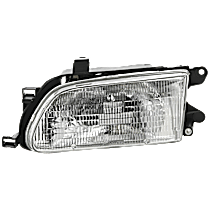 Driver Side Headlight, with Bulb, Halogen, Clear Lens, 4 Cyl., 1.5L Engine
