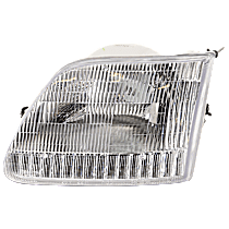 Driver Side Halogen Headlight, With bulb(s), OE Replacement, CAPA Certified
