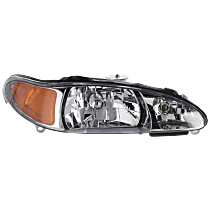 Passenger Side Halogen Headlight, With bulb(s), OE Replacement