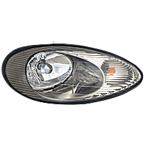 Passenger Side Headlight, with Bulb, Halogen, Clear Lens, 6 Cyl., 3.0L Engine