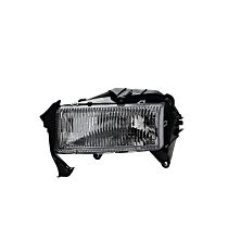 Driver Side Halogen Headlight, With bulb(s), OE Replacement