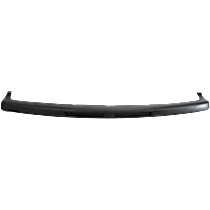 Front, Upper Bumper Trim, Black, With Air Holes