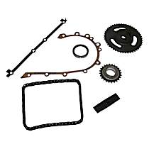 Timing Chain Kit, OHV, 4 Cyl 2.5L, Crown Original True Roller