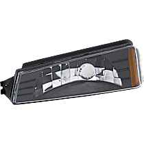 Front, Driver Side Turn Signal Light, Without bulb(s)