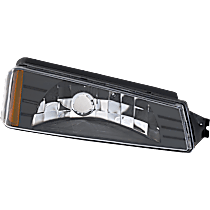 Front, Passenger Side Turn Signal Light, Without bulb(s)