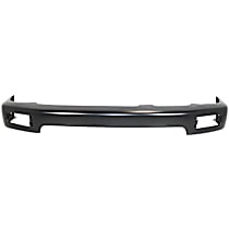 Front Bumper, Painted Black, With License Plate Provision, Without Mounting Brackets, Limited Model