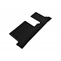 Third Row Molded Floor Liner, enginedesignationname: LLT, Eng. VIN: D, FI, Naturally Aspirated, GAS, Fit 8-Seat Models; Fits w/2nd Row Bench Seats, Black, Made of Rubber, KAGU All-Weather Custom Fit Series