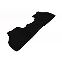 Second Row Molded Floor Liner, enginedesignationname: N55B30A, FI, Turbocharged, GAS, Black, Made of Rubber, KAGU All-Weather Custom Fit Series