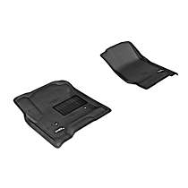 Molded Floor Liner, enginedesignationname: L83, FI, Naturally Aspirated, FLEX, RWD, Automatic Transmission, Will Fit Bench Or Bucket Front Row Seats; Will Not Fit 4WD With Manual Transmission Floor Shifter; Will Not Fit Vinyl Floors, Black