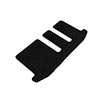 L1NS05831509 Third Row KAGU All-Weather Custom Fit Series Molded Floor Liner, Black Made of Rubber