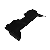 Second Row Molded Floor Liner, enginedesignationname: VK56DE, FI, Naturally Aspirated, GAS, Black, Made of Rubber, KAGU All-Weather Custom Fit Series