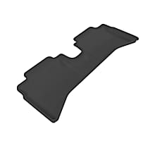 L1TY09521509 KAGU All-Weather Custom Fit Series Black Floor Mats, Second Row