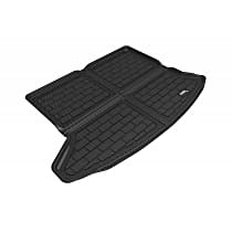 Cargo Mat, Molded Cargo Liner, enginedesignationname: LSY, Eng. VIN: 4, FI, Turbocharged, GAS, Cross Fold, Black, Made of Rubberized/Thermoplastic - Rear