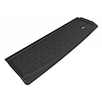 Cargo Mat, Molded Cargo Liner, enginedesignationname: L83, FI, Naturally Aspirated, FLEX, Behind 3rd Row; Kagu Black, Made of Rubberized/Thermoplastic - Rear