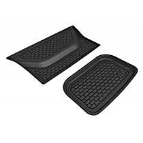 M1TL0181309 Cargo Mat, Molded Cargo Liner, Black, Made of Rubberized/Thermoplastic, MAXpider KAGU Series