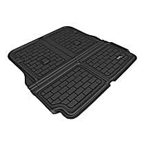 M1TL0211309 Cargo Mat, Molded Cargo Liner, Black, Made of Rubberized/Thermoplastic