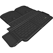 M1TL0431309 Cargo Mat, Molded Cargo Liner, Black, Made of Rubberized/Thermoplastic