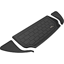 M1TL0471309 Cargo Mat, Molded Cargo Liner, Black, Made of Rubberized/Thermoplastic