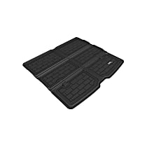 M1VV0301309 KAGU Series Cargo Mat - Black, Made of Rubberized/Thermoplastic, Molded Cargo Liner, Direct Fit, Sold individually