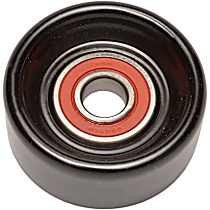 Accessory Belt Idler Pulley, 8 Cyl 5.0L, Accessory Drive; Smooth Pulley - 