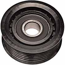 Accessory Belt Idler Pulley, 6 Cyl 3.6L, Accessory Drive; Grooved Pulley - 