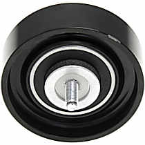Accessory Belt Idler Pulley, 4 Cyl 2.5L, Accessory Drive; Smooth Pulley - 