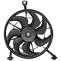 Radiator Fan 6 Cyl 3.1L, Single fan - 