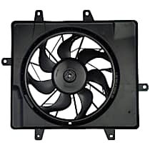 Radiator Fan 4 Cyl 2.4L, Naturally Aspirated, Single fan - 