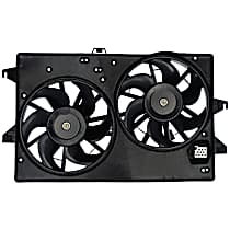 Radiator Fan 6 Cyl 2.5L, Dual fan - 