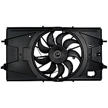 Radiator Fan 4 Cyl 2.2L, Single fan - 
